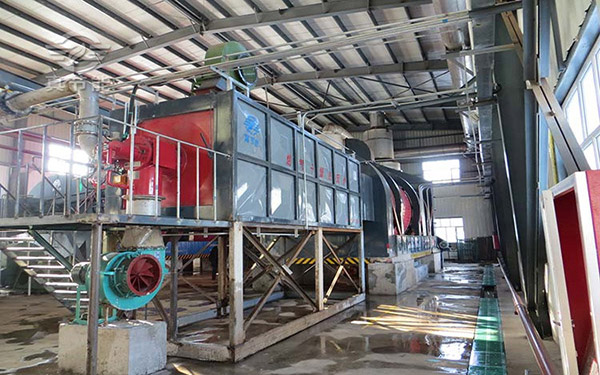 薯渣烘干機(jī)生產(chǎn)項目現(xiàn)場